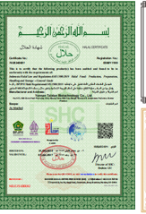 Halal SHC certification