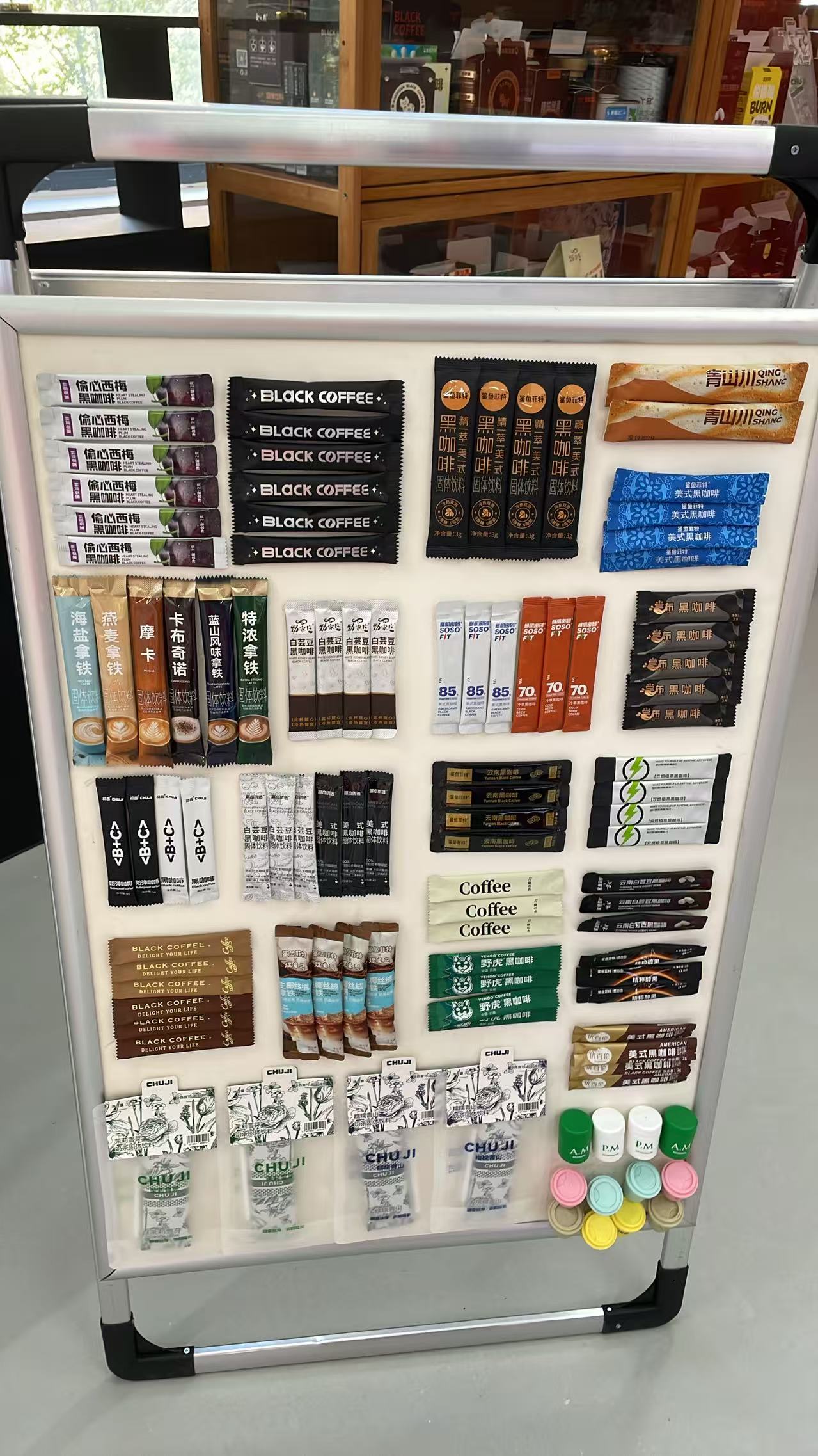 Our packaged coffee range